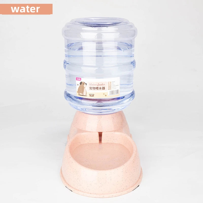 Pet Feeder with Water Dispenser – For Cats & Small Dogs